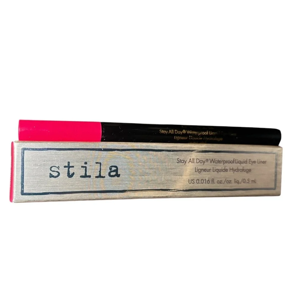 Stila Stay All Day Waterproof Liquid Eye Liner Cosmic Pink‎ 0.016 oz New in Box